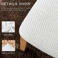 thumbnail image 5 of Stretch Chair Seat Covers, Spandex Jacquard Chair Seat Covers Removable Washable Chair Seat Cushion Cover For Kitchen, 5 of 6
