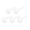 Uxcell 5Pack Plastic Measuring Spoons Powder Scoops Spoon Table Spoon ...