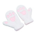 thumbnail image 2 of Cute Cat Paws Full Finger Gloves Fluffy Plush Winter Warm Mittens Hand Warmer for Women Teenager Girls, 2 of 6