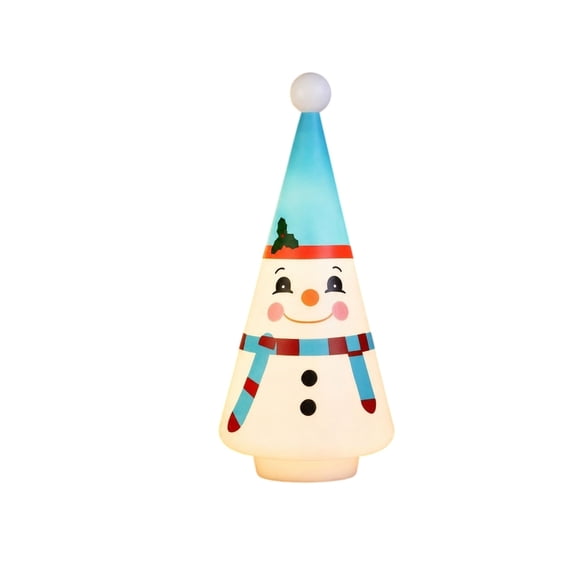 Pincandy Snowman Blow Mold, Lighted Outdoor Christmas Decoration