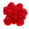 thumbnail image 2 of Bolas de Pompones de Piel Artificial Sunnimix 10x Esponjosa Colgantes de Llavero de Coche, 2 of 7