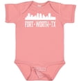 thumbnail image 3 of Inktastic Fort Worth Texas Skyline TX Cities Boys or Girls Baby Bodysuit, 3 of 5