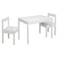 thumbnail image 5 of Mainstays Kids 3-Piece Dry Erase Activity Table and Chair Set for Learning, Drawing & Creative Play, White, 5 of 10