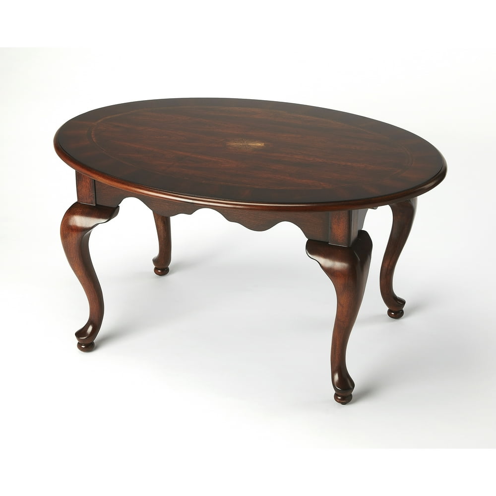 Butler Grace Plantation Cherry Oval Coffee Table