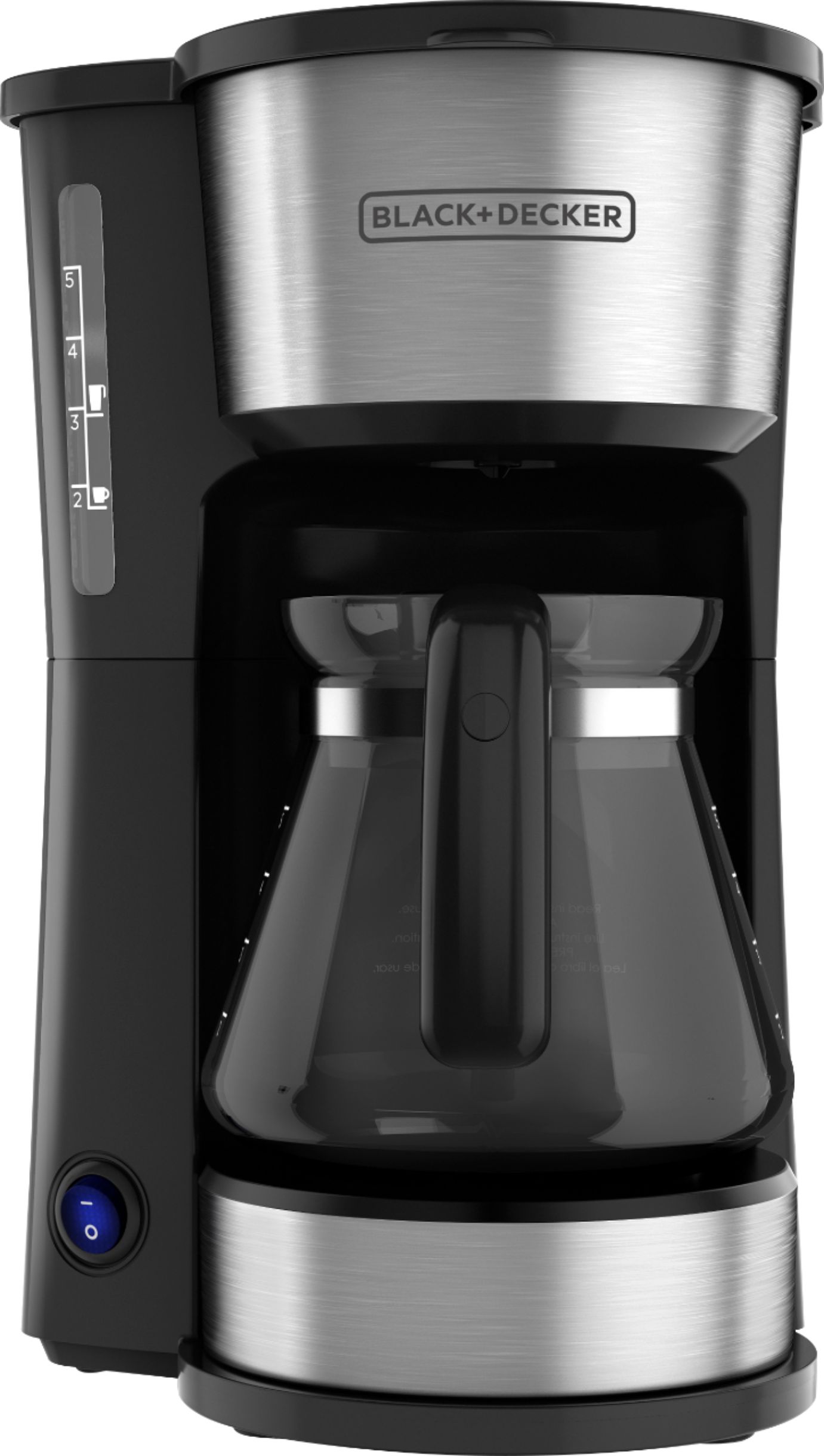 Black+Decker - 4-in-1 5-Cup Coffeemaker 