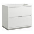 thumbnail image 2 of Fresca Valencia 36" Free Standing Modern Wood Bathroom Cabinet in Glossy White, 2 of 4