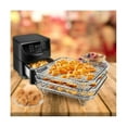 thumbnail image 4 of Stainless Steel Air Fryer Rack With Clip, Square Stackable Baking Basket Multi-layer Dehydrator Rac, 4 of 5