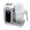 White, variant on EVLA'S Baby Food Maker with 2 Steaming Cups, Steamer, Blender, Baby Food Processor, Touch Screen, with 6 Reusable Food Pouches, Dark Grey