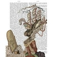 thumbnail image 2 of Fab Funky 15x18 Gold Ornate Wood Framed with Double Matting Museum Art Print Titled - Bunny Antoinette, 2 of 4