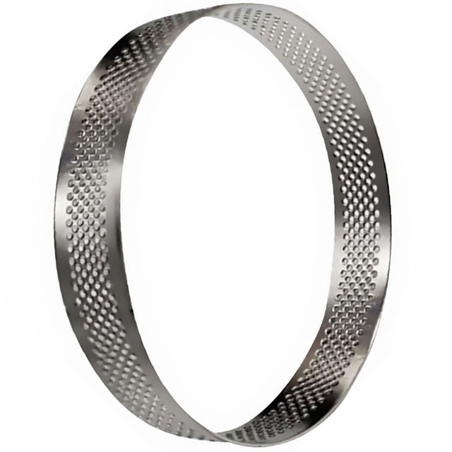 Shisuyan 1Pc Round Tarts Circle Cake Mold Stainless Steel Mousse Circle Kitchen Gadget
