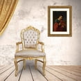 thumbnail image 3 of Simone Cantarini 19x24 Gold Ornate Framed and Double Matted Museum Art Print Titled - Saint John the Evangelist, 3 of 4