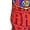 Tri-Blend Red, variant on Official FC Barcelona - Tri-Blend Red Crew Socks, Size 9-13