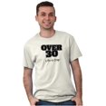 thumbnail image 1 of Birthday Short Sleeve T-Shirt Tees Tshirts Life is Crap Over 30 Age Funny Gift, 1 of 2