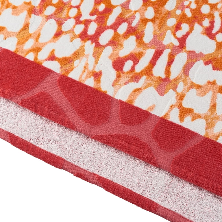 Better Homes & Gardens Animal Print Pattern Beach Towel, 72