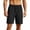 Black, variant on asjyhkr Athletic Shorts for Men Stretchy Workout Drawstring Running Lightweight Stretchy Relaxed Basketball Shorts(X-Large,White)