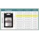 thumbnail image 3 of 100 Pack Resealable Mylar Matte Clear Window Zipper Lock Bags with Euro Hang Hole for Zip Food Storage Lock Pouches Plastic Aluminum Foil Packet (8x13, 3 of 5