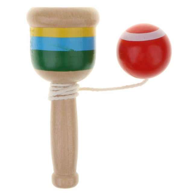 de Inteligencia para Niños de para Y Habilidad Copa Juguete Rojo Hugo Kendama japonés