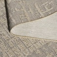 thumbnail image 4 of SAFAVIEH Sisal Performance Beatrice Geometric Indoor/Outdoor Area Rug, Natural/Beige, 6'7" x 6'7" Round, 4 of 12