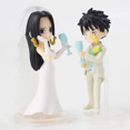 thumbnail image 2 of New 2Pcs 7-8cm Luffy Boa Hancock (Wedding Ver) PVC Character Anime Statue Figur Desktop Ornament Popular Decorations Fan Souvenirs Creative Gift Collection, 2 of 5