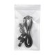 thumbnail image 2 of El3astic Lazy No Tie Sport Easy Lock Cordones reflectantes (negro blanco) Hugtrwg Para estrenar, 2 of 5