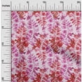 thumbnail image 2 of oneOone Polyester Spandex Pink Fabric Leaves Sewing Fabric By The Yard Printed Diy Clothing Sewing Supplies 56 Inch Wide, 2 of 5