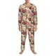 thumbnail image 3 of Fotbe Tulips Flowers Pijama de Hombre con Estampado de Manga Larga, Conjunto de 2 Piezas, Ropa de Dormir Suave y Cómoda con Bolsillos-XX-Large, 3 of 7