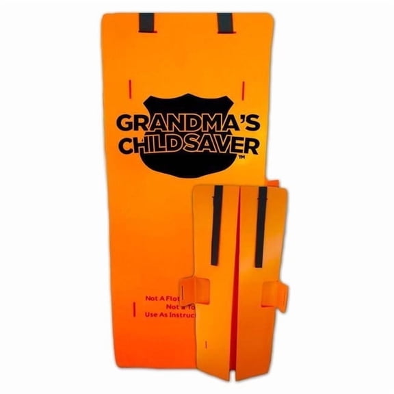 The Source Direct Multipurpose RV Ladder, UV Resistant with Chain and Lock, Orange 18"W x 48"H