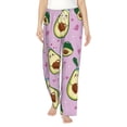 thumbnail image 2 of Goofa Different Avocados Printed Soft Pajama Pants for Women, Wide Leg Comfy Casual Lounge Yoga Pants-XX-Large, 2 of 9