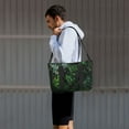 thumbnail image 6 of Honeii Lush Foliage Green Plant Print Hand Travel Bag,Travel Duffle Bag, Waterproof Weekender Bag,Carry On Tote Bags,Weekender Tote Bag,for Weekend and Business Travel, 6 of 7