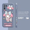 thumbnail image 3 of Case For OPPO A52 A54 A55 A57 A59 A93 A83 A92S A93S 4G 5G A16 Colour Simple Liquid Silicone Case Cartoon My Melody, 3 of 5