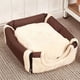 thumbnail image 3 of Dog Pet House Dog Bed For Dogs Cats Small Animals Sleeping Bed Indoor Soft Cozy Dog Cave Bed Foldable Removable Warm Cats Kennel ShopWise Round, 3 of 22