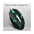 thumbnail image 3 of OP-20 Gaming Mouse 1200DPI Luminous Mini Portable Wired Mouse for Office - Black, 3 of 5