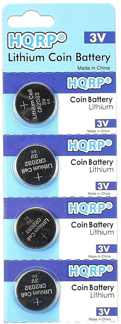 HQRP 4-Pack Lithium Battery Compatible with Weight Watchers WW39N Digital  Glass Scale