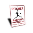 thumbnail image 3 of Pitcher Parking Novelty Sign, Metal Wall Decor - 10x14 inches, 3 of 4