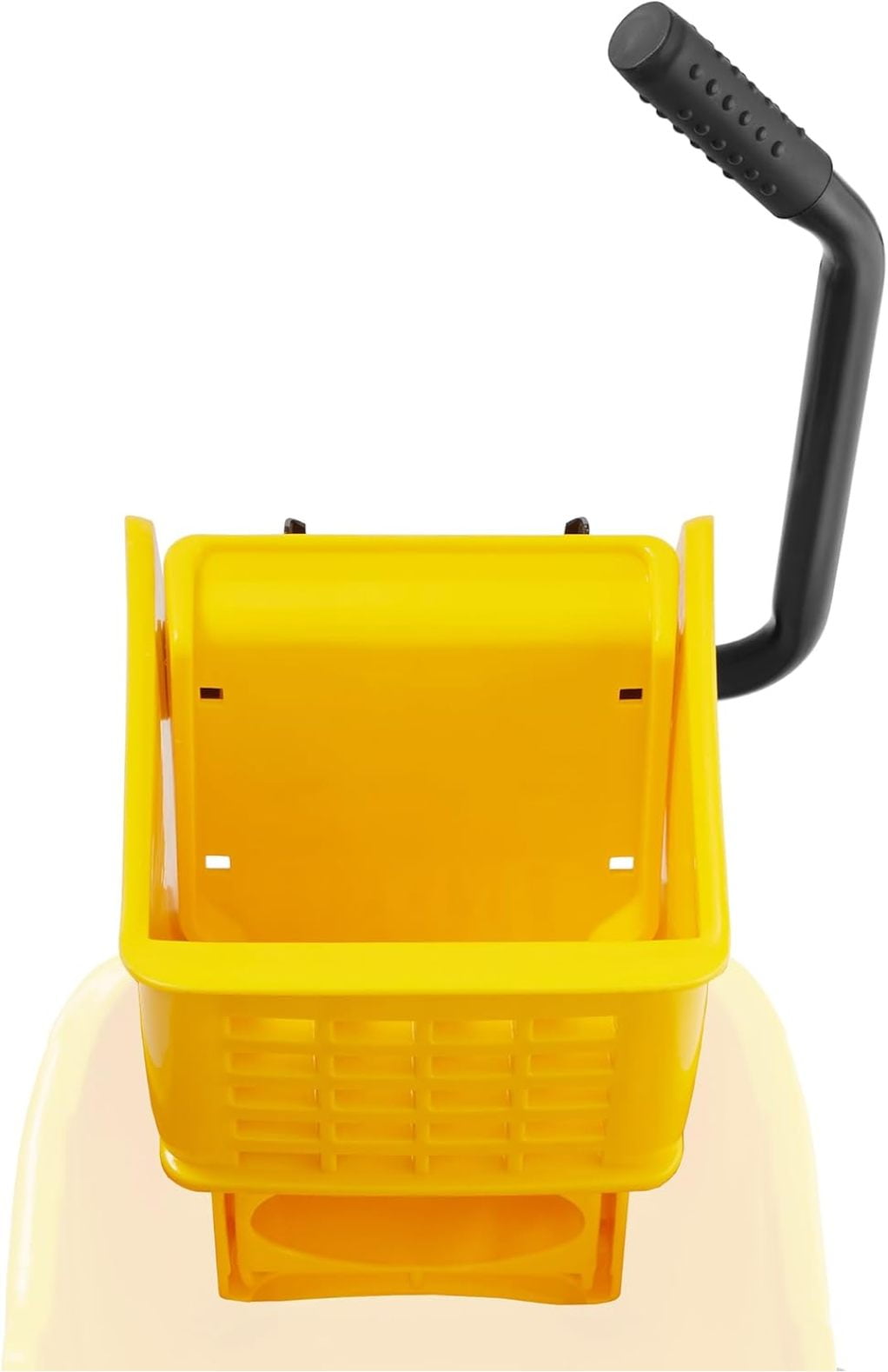 DHMF Side Press Wringer Replacement for Commercial Mop Bucket, 26 and 33 qt - Yellow