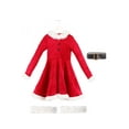 thumbnail image 5 of Girl Mrs. Claus Costume, 5 of 10