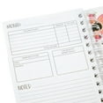 Floral Monthly Budget Planner, Bill Organizer with 24 Pockets, Debt