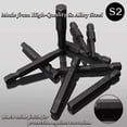 thumbnail image 3 of Professional 10-Piece Metric Hex Bit Set with 1/4 Inch Magnetic Hex Shank - 100mm Length, Black Oxide Finish, Compact Storage Card for DIY & Maintenance Tasks, 3 of 6