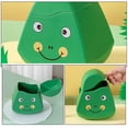 thumbnail image 4 of LOLIPPYY Green Small Plastic Desktop Trash Can for Office, Bedroom, Desk Accessories, Compact Waste Bin for Home and Work, 4 of 8