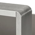 thumbnail image 4 of GDF Studio Crested Bay Outdoor Aluminum Club Chairs with Cushions, Set of 2, Silver and Gray, 4 of 12