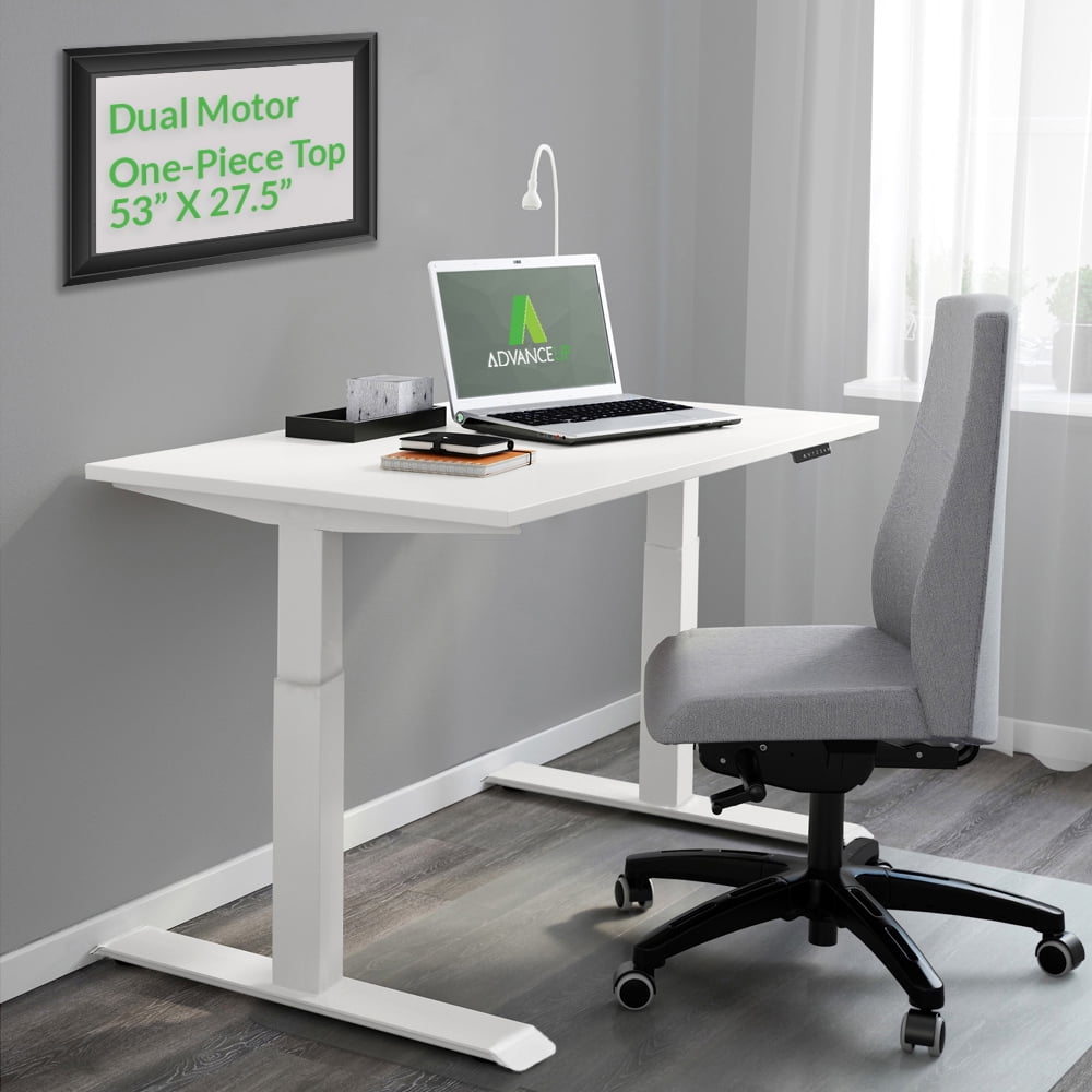 AdvanceUp Modern 53 in x 27.5 in x 47 in Steel Portable SitStand Desk
