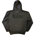 thumbnail image 2 of The Beatles Unisex Pullover Hoodie: Drop T Logo (Back Print) (Medium), 2 of 4