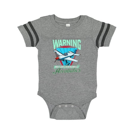 

Inktastic Funny Aerobatics Gift Baby Boy or Baby Girl Bodysuit