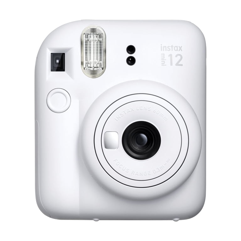 FUJIFILM instax mini 12 本体 ホワイト Fujifilm instax mini 12 Instant Film Camera, Clay White - Walmart.com