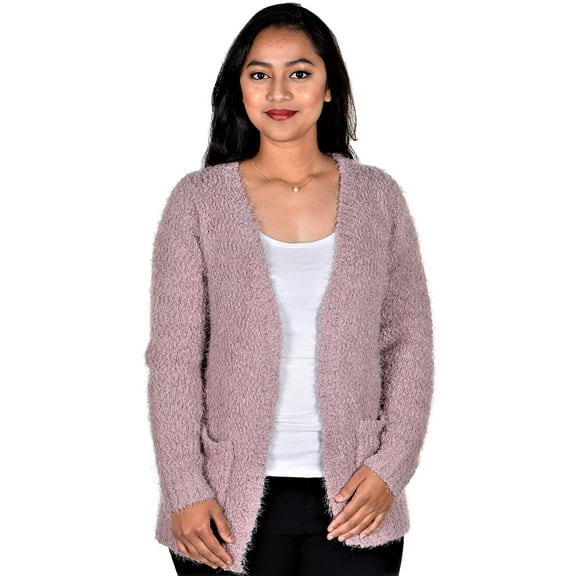 RWB Womens Chunky Open Sweater Cardiagn