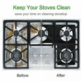 thumbnail image 6 of ACDANC 8 Pack Stove Burner Covers,Gas Stove Burner Liners,Non-Stick Reusable Gas Range Stove Top Covers for Kitchen,Cuttable,Easy to Clean Black, 6 of 7