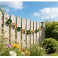 thumbnail image 5 of 2pcs St. Patrick's Day Gold Bead Shamrock Decor - Green & Gold Theme Irish Festival Decor, Festive Party Tabletop Ornament, Charming Home Holiday Accent Character Count, 5 of 9