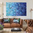 thumbnail image 3 of Jackson Pollock Blue Poles Canvas Wall Art Picture Print Wall Art Poster Painting Canvas Posters Artworks Gift Room Aesthetic 24x36inch(60x90cm), 3 of 6