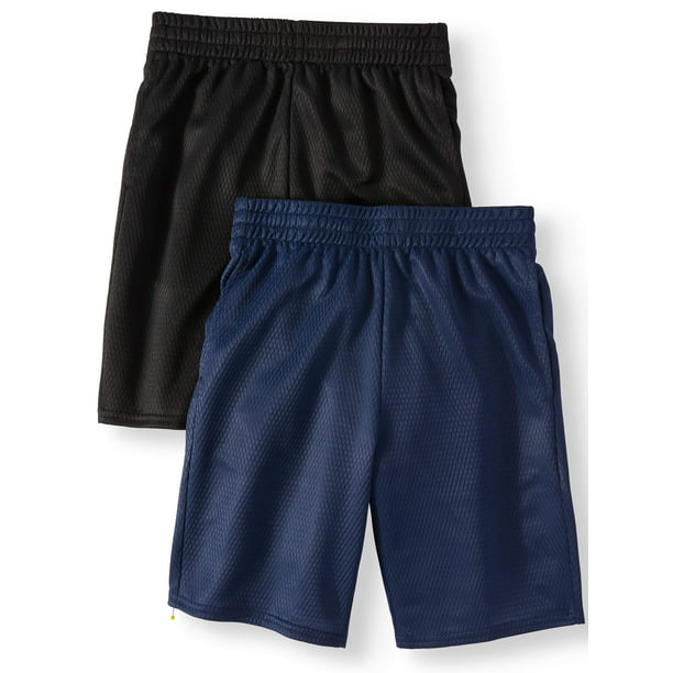 Athletic Works - Athletic Works Dazzle Shorts Value, 2-Pack (Little ...