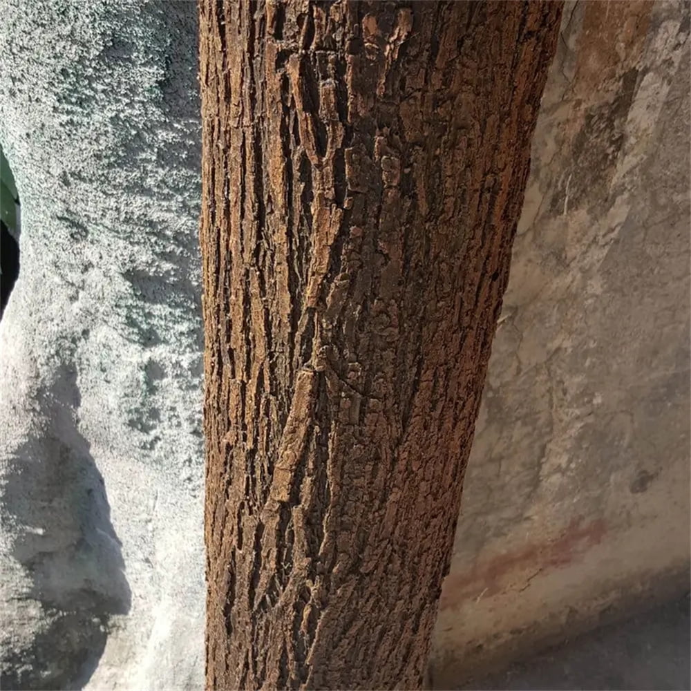 15.7x39.3 Inch Artificial Tree Bark,Simulation Bark Sheet,Waterproof & Moisture-Proof Fake Tree Bark,Cuttable Plant Texture Tree Trunk Cover,for Pillars Pipes Walls Floors Decor